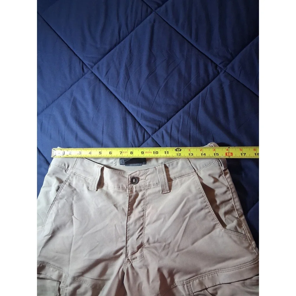 5.11 Tactical Apex Men Khaki Tan Cargo Pants Multi-Pocket Work Hiking 33x30